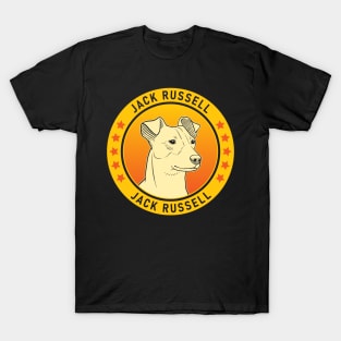 Jack Russell Dog Portrait T-Shirt